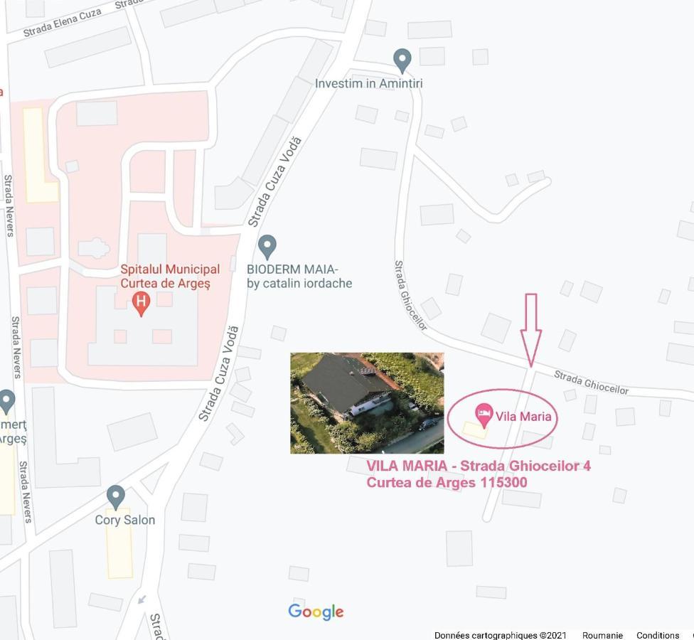 Cazare Vila Maria Apartment Curtea de Argeş Exterior foto